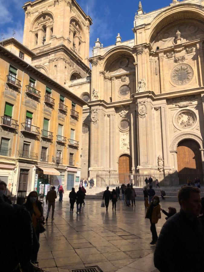 Romanillaloft Con Vistas A La Catedral Y Muy Acogedor Daire Granada Dış mekan fotoğraf